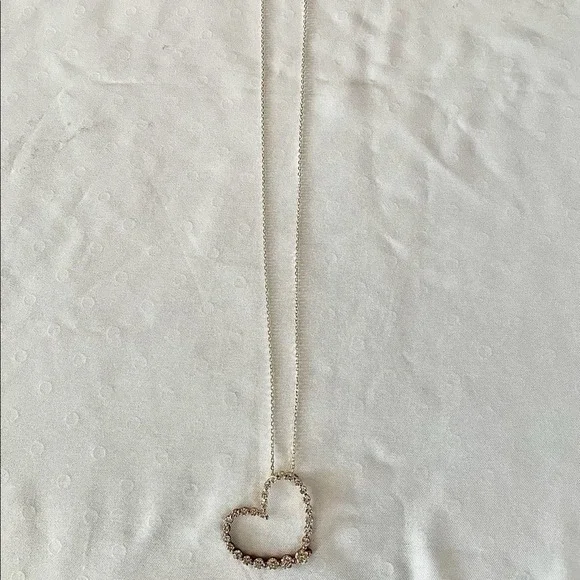 Sterling Silver heart necklace - Picture 9 of 12